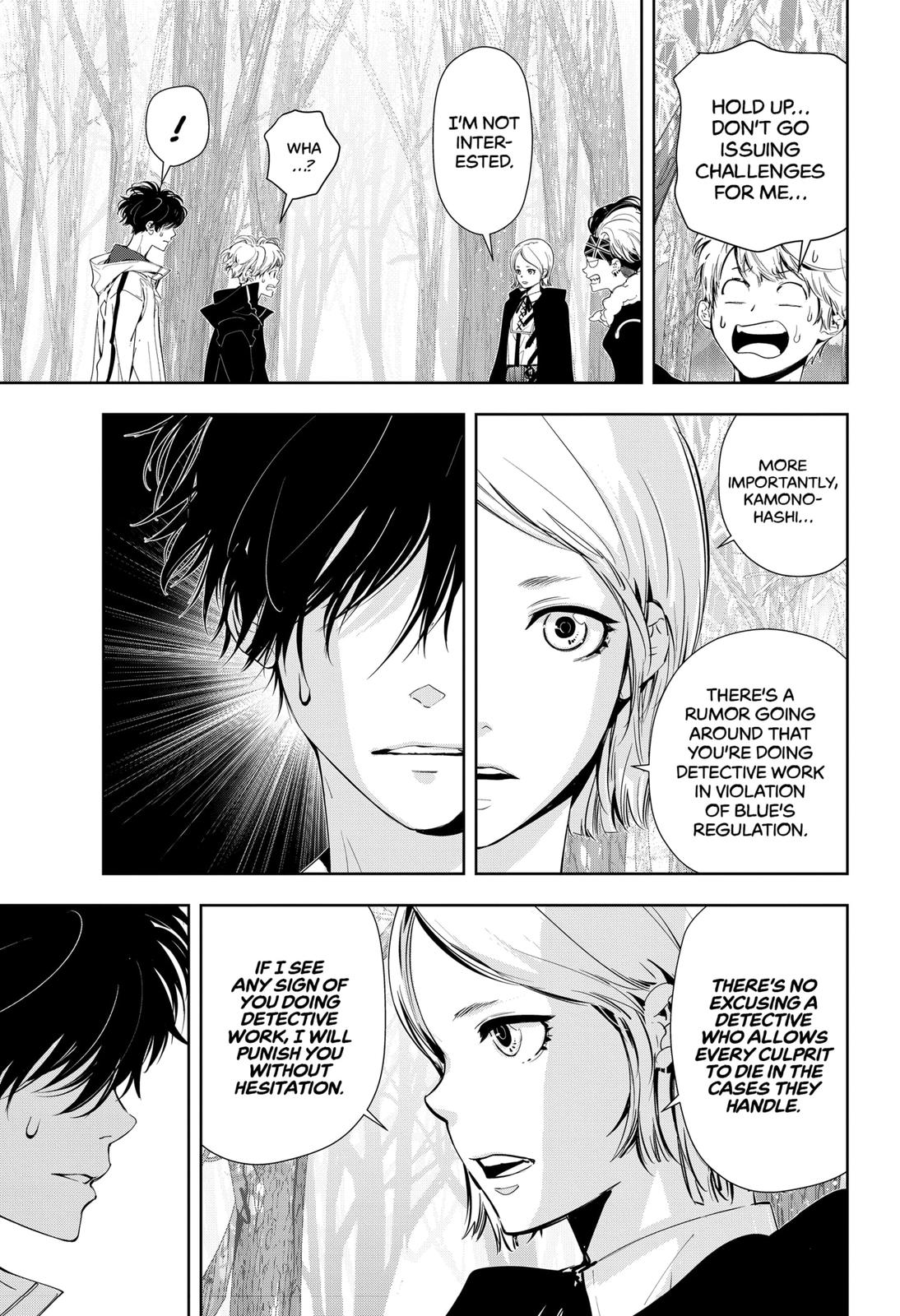 Kamonohashi Ron no Kindan Suiri Chapter 52 page 9 - Chapter 52