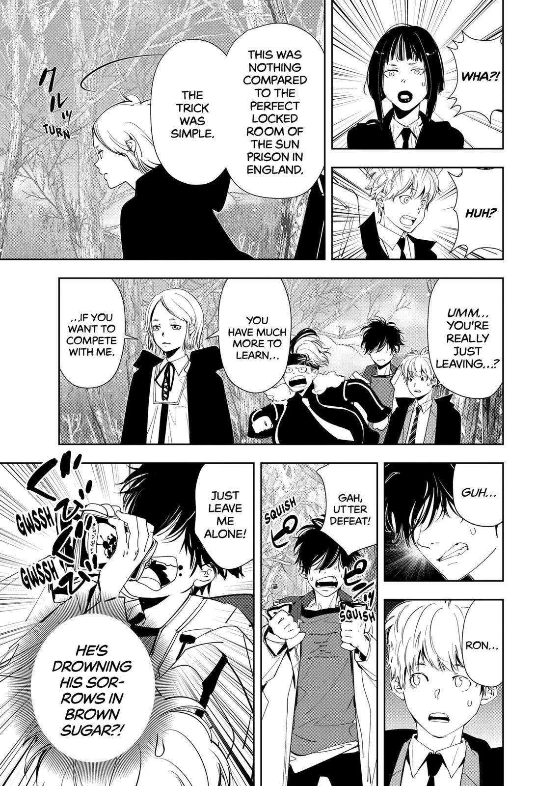 Kamonohashi Ron no Kindan Suiri Chapter 53 page 13 - Chapter 53