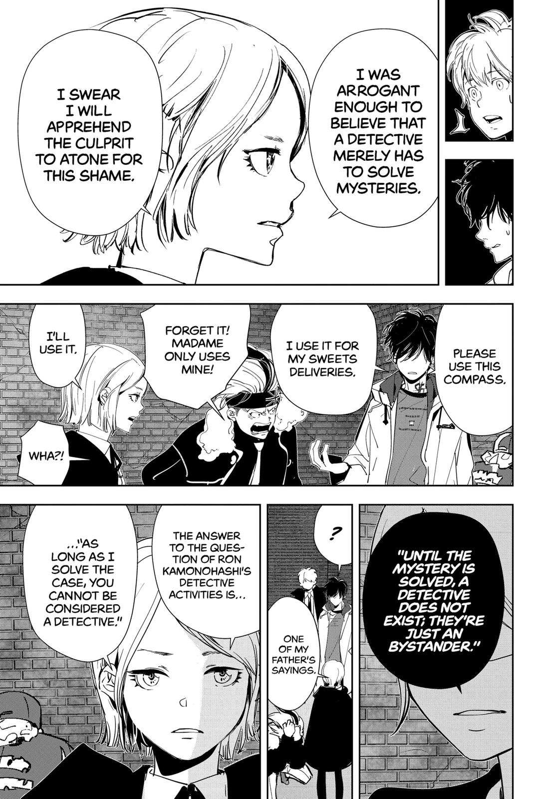Kamonohashi Ron no Kindan Suiri Chapter 54 page 17 - Chapter 54