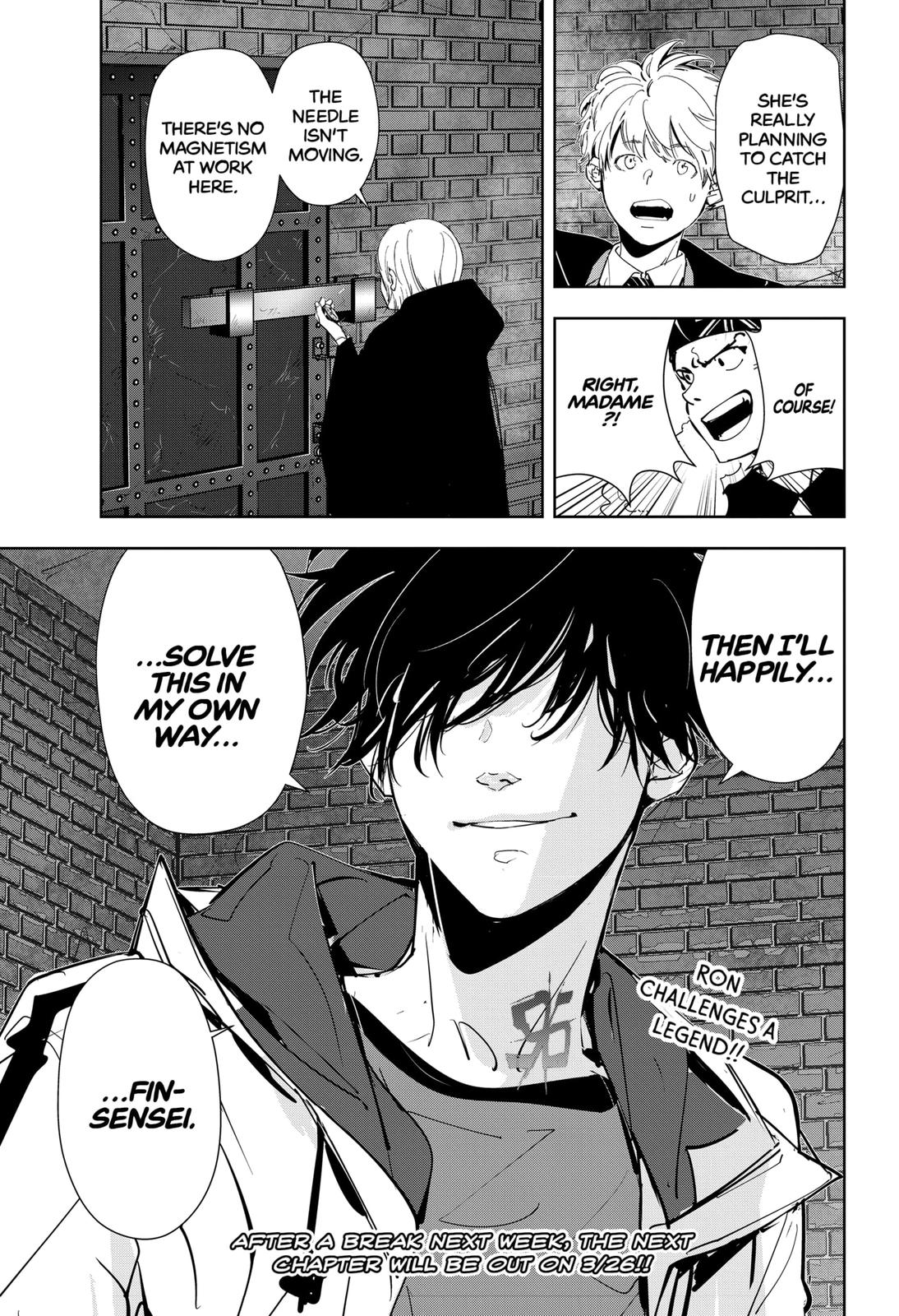 Kamonohashi Ron no Kindan Suiri Chapter 54 page 19 - Chapter 54