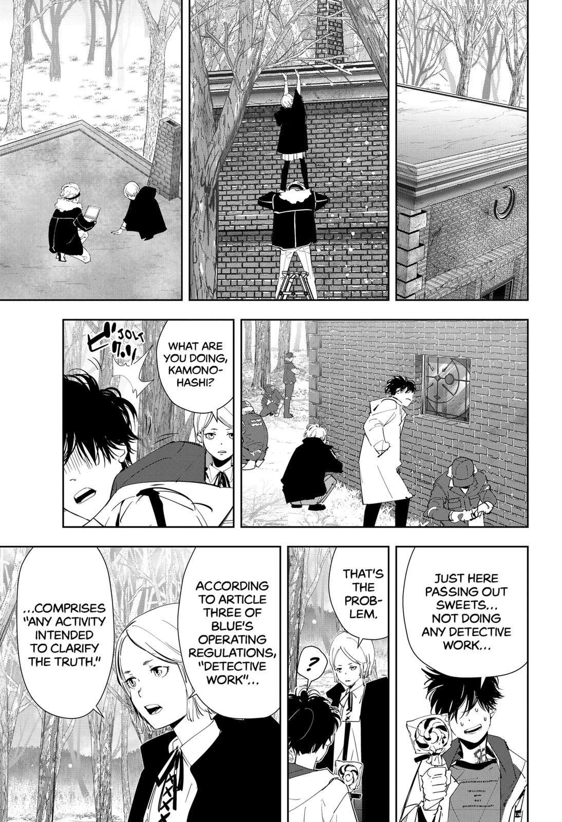 Kamonohashi Ron no Kindan Suiri Chapter 54 page 7 - Chapter 54