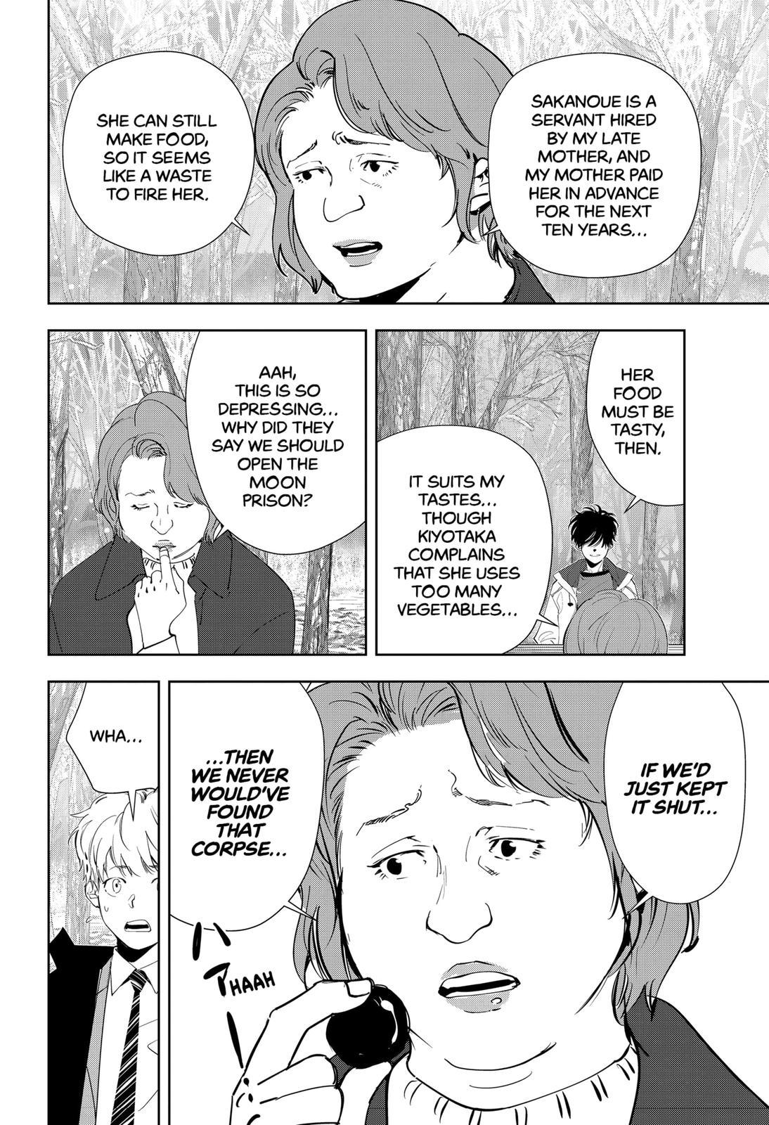 Kamonohashi Ron no Kindan Suiri Chapter 55 page 12 - Chapter 55