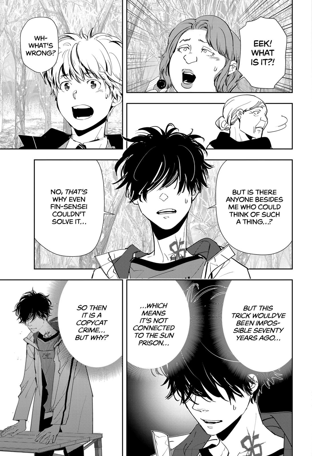 Kamonohashi Ron no Kindan Suiri Chapter 55 page 15 - Chapter 55