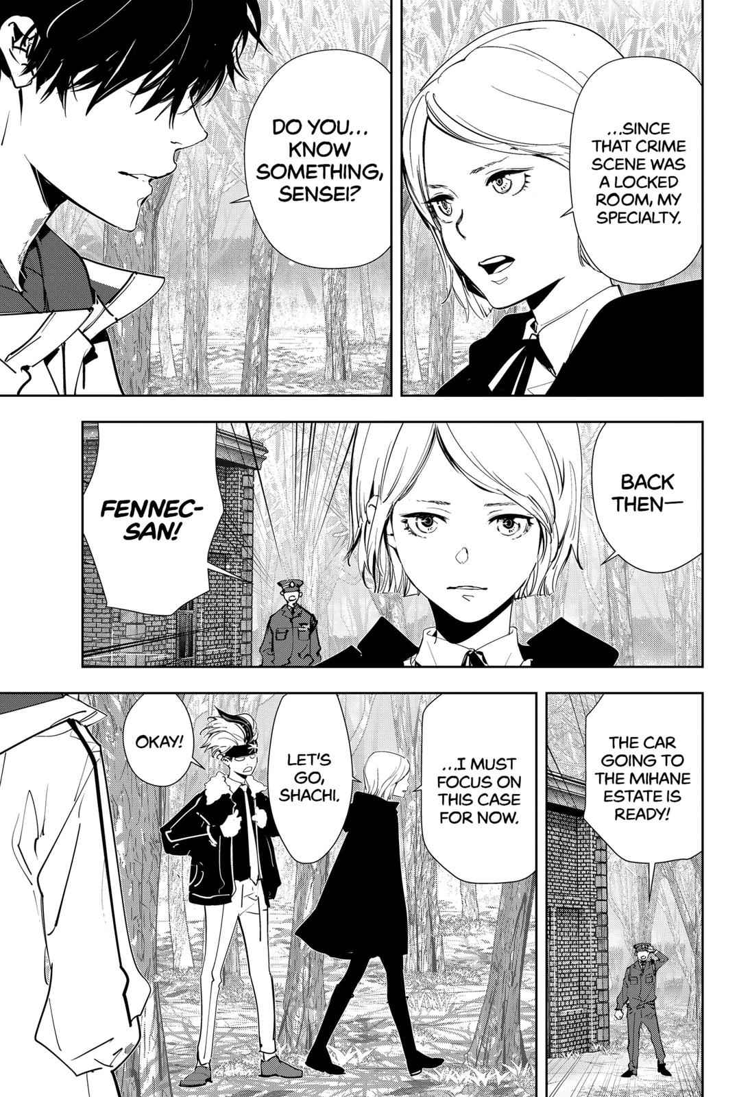 Kamonohashi Ron no Kindan Suiri Chapter 55 page 9 - Chapter 55