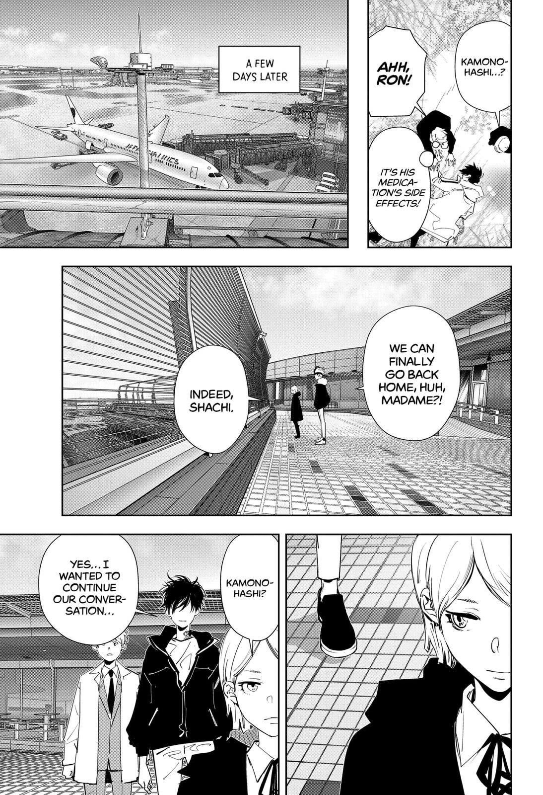Kamonohashi Ron no Kindan Suiri Chapter 56 page 15 - Chapter 56