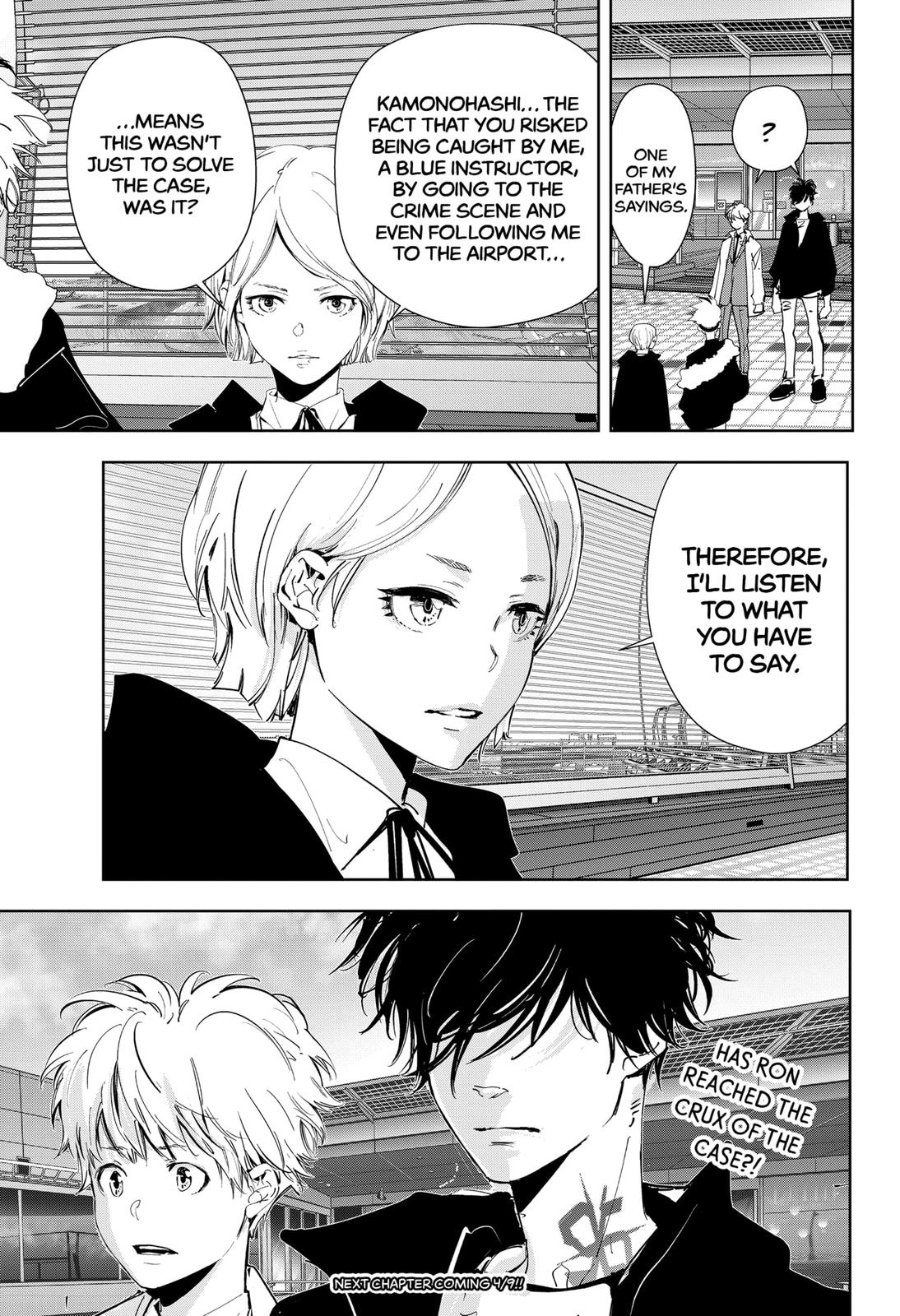 Kamonohashi Ron no Kindan Suiri Chapter 56 page 21 - Chapter 56