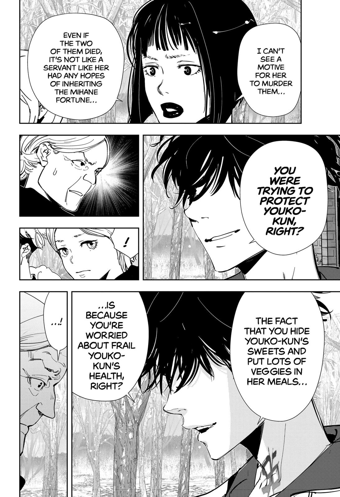 Kamonohashi Ron no Kindan Suiri Chapter 56 page 8 - Chapter 56