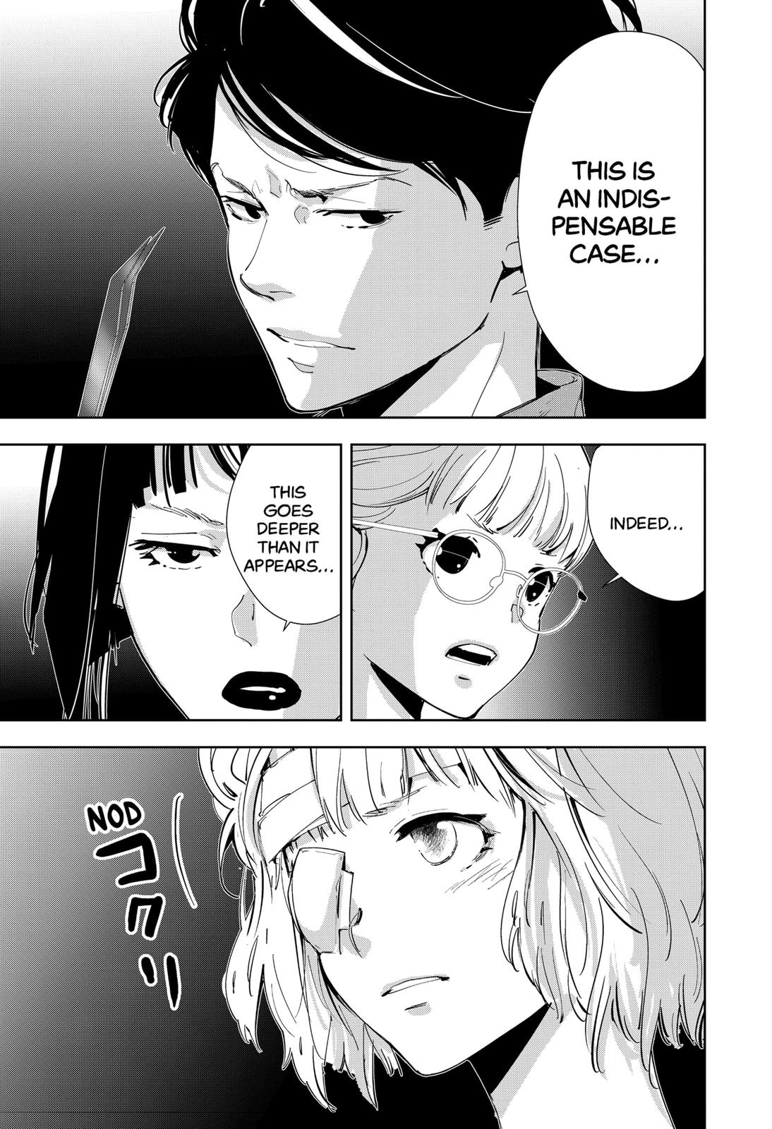 Kamonohashi Ron no Kindan Suiri Chapter 58 page 1 - Chapter 58