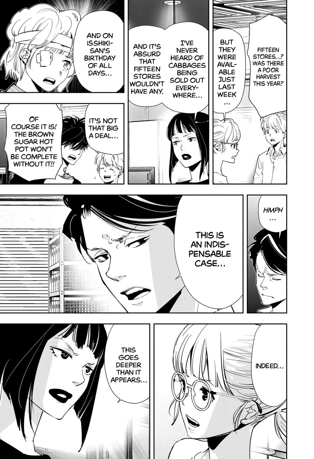 Kamonohashi Ron no Kindan Suiri Chapter 58 page 17 - Chapter 58