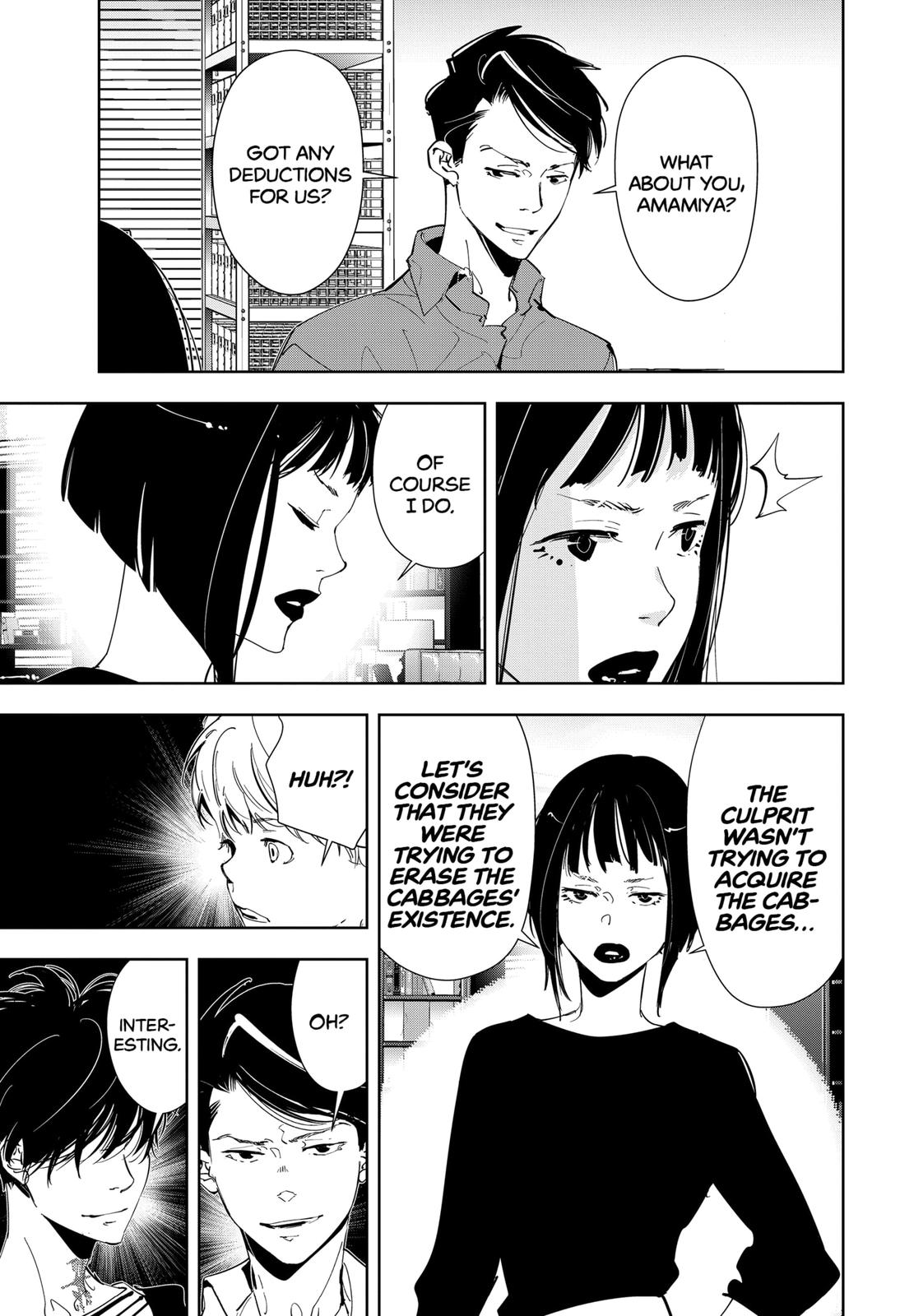 Kamonohashi Ron no Kindan Suiri Chapter 59 page 11 - Chapter 59