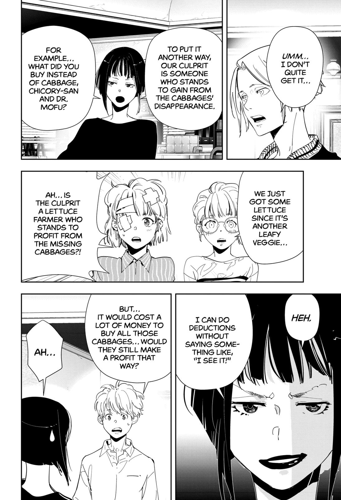 Kamonohashi Ron no Kindan Suiri Chapter 59 page 12 - Chapter 59