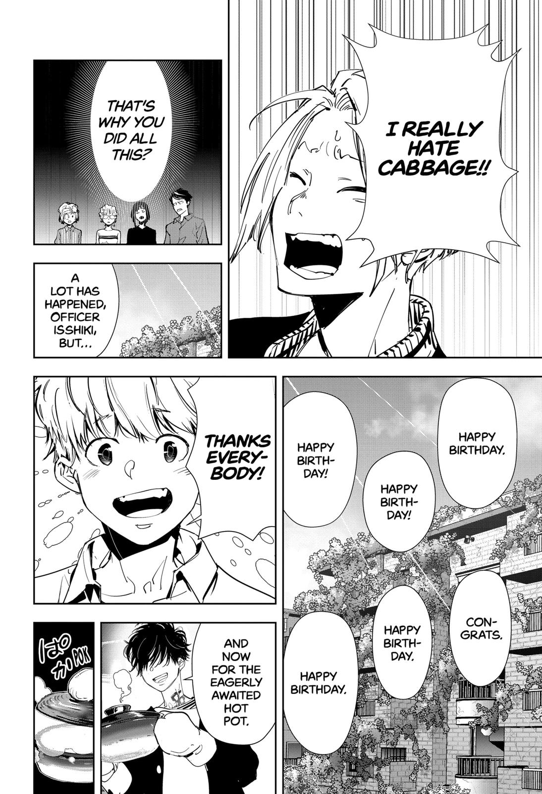 Kamonohashi Ron no Kindan Suiri Chapter 59 page 18 - Chapter 59