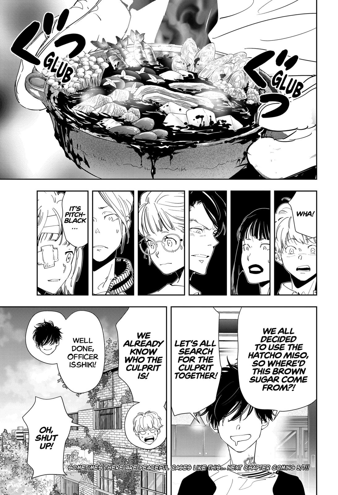 Kamonohashi Ron no Kindan Suiri Chapter 59 page 19 - Chapter 59
