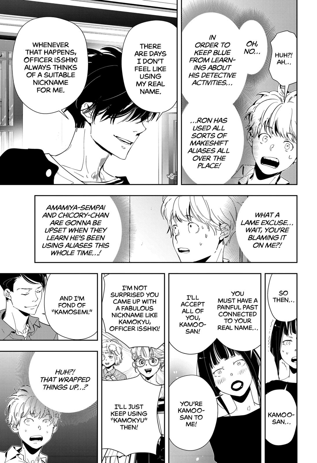 Kamonohashi Ron no Kindan Suiri Chapter 59 page 3 - Chapter 59