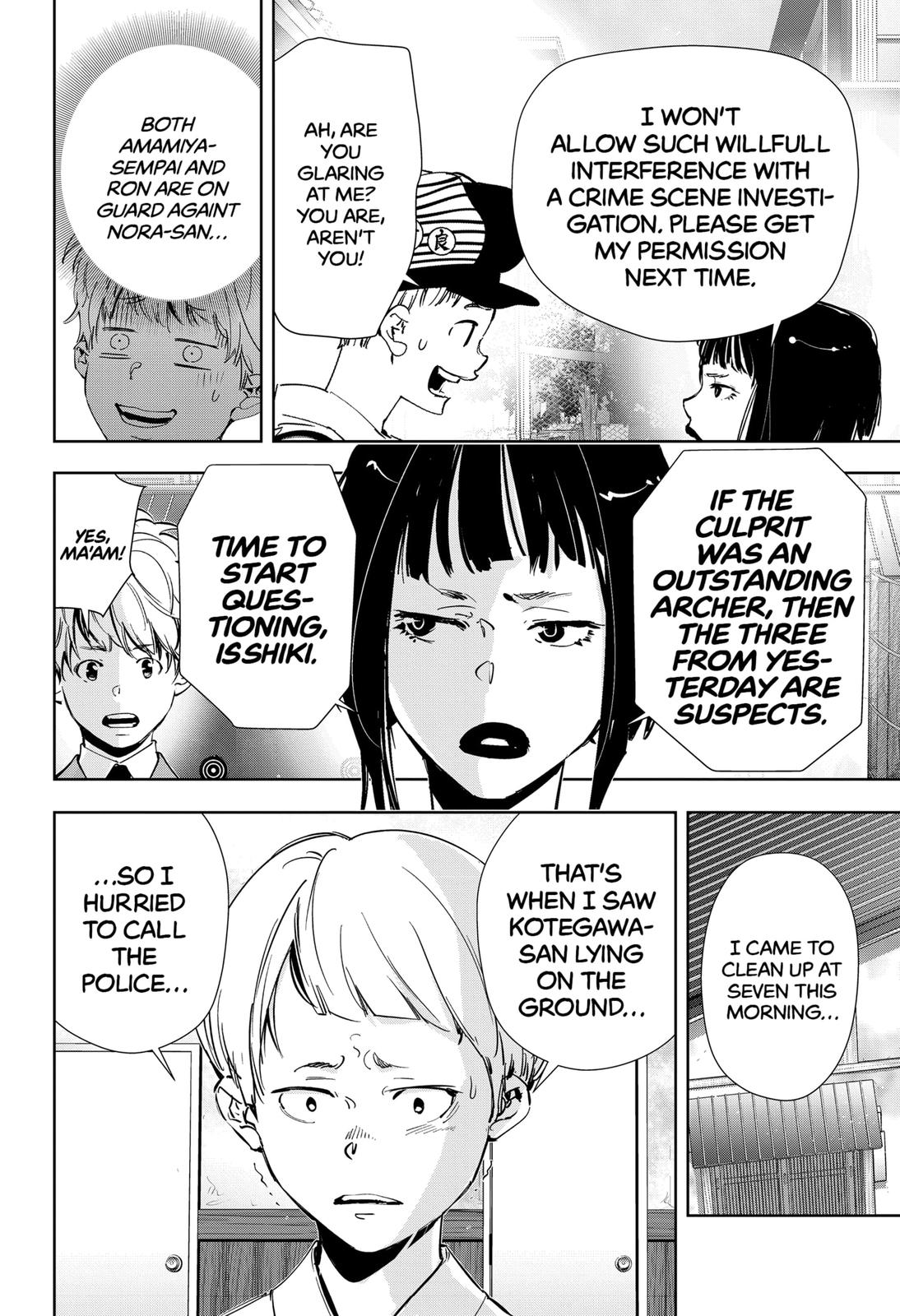 Kamonohashi Ron no Kindan Suiri Chapter 61 page 10 - Chapter 61