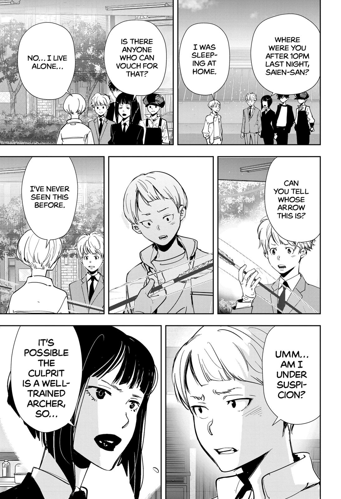Kamonohashi Ron no Kindan Suiri Chapter 61 page 11 - Chapter 61