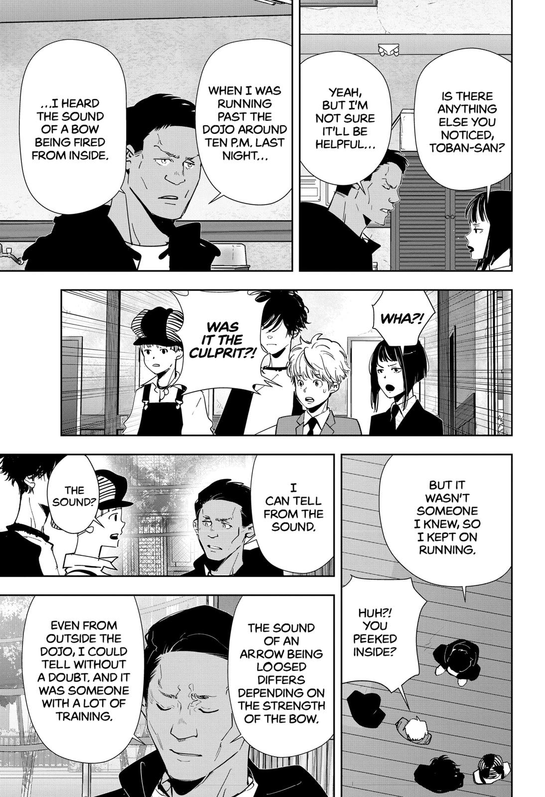 Kamonohashi Ron no Kindan Suiri Chapter 61 page 13 - Chapter 61