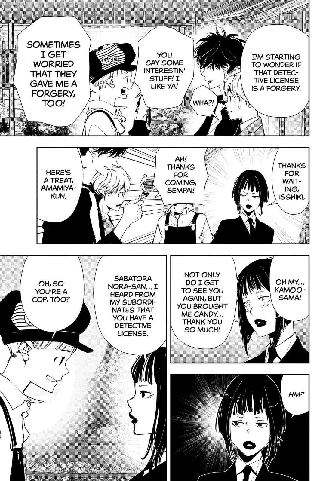 Kamonohashi Ron no Kindan Suiri Chapter 61 page 9 - Chapter 61