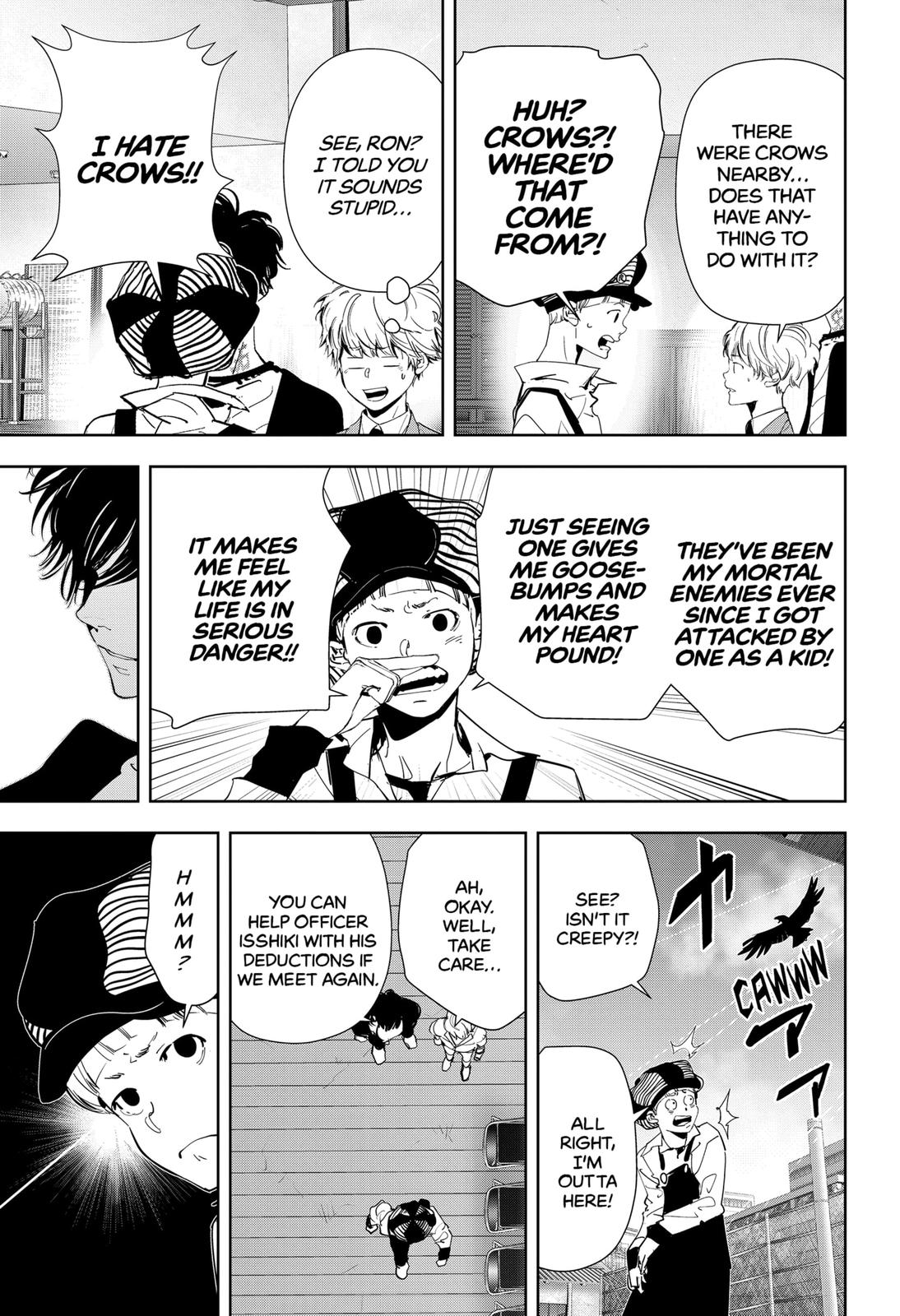 Kamonohashi Ron no Kindan Suiri Chapter 62 page 19 - Chapter 62