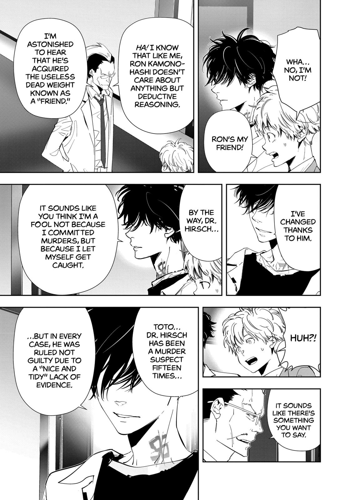 Kamonohashi Ron no Kindan Suiri Chapter 63 page 13 - Chapter 63