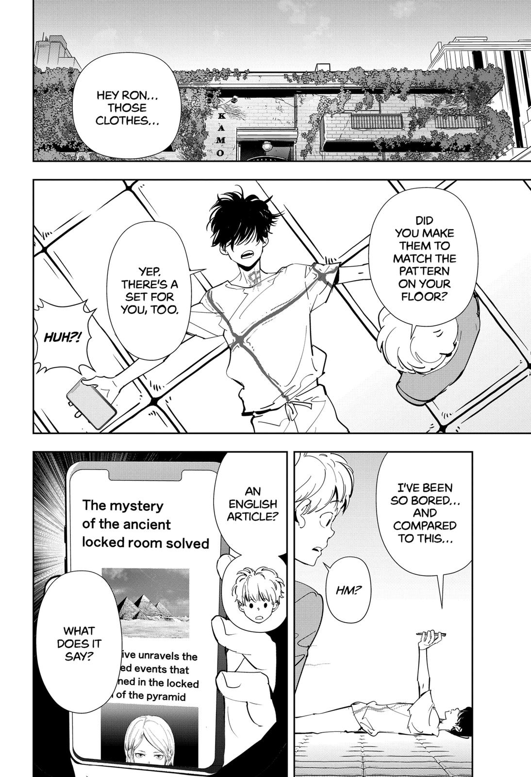 Kamonohashi Ron no Kindan Suiri Chapter 63 page 4 - Chapter 63