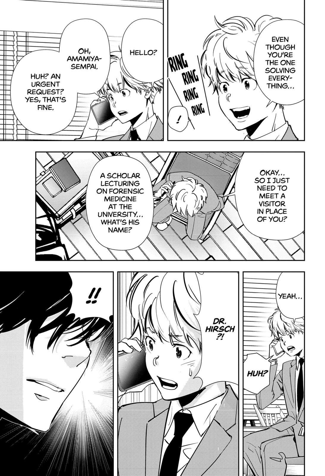Kamonohashi Ron no Kindan Suiri Chapter 63 page 9 - Chapter 63