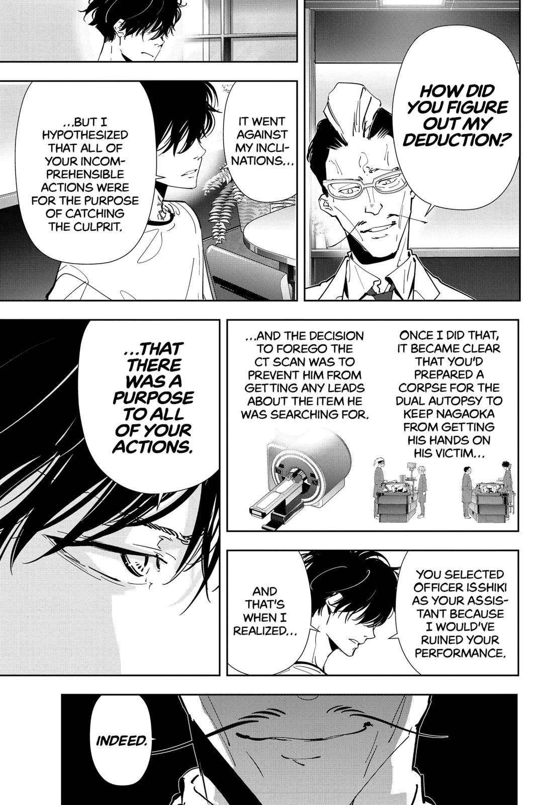 Kamonohashi Ron no Kindan Suiri Chapter 66 page 21 - Chapter 66