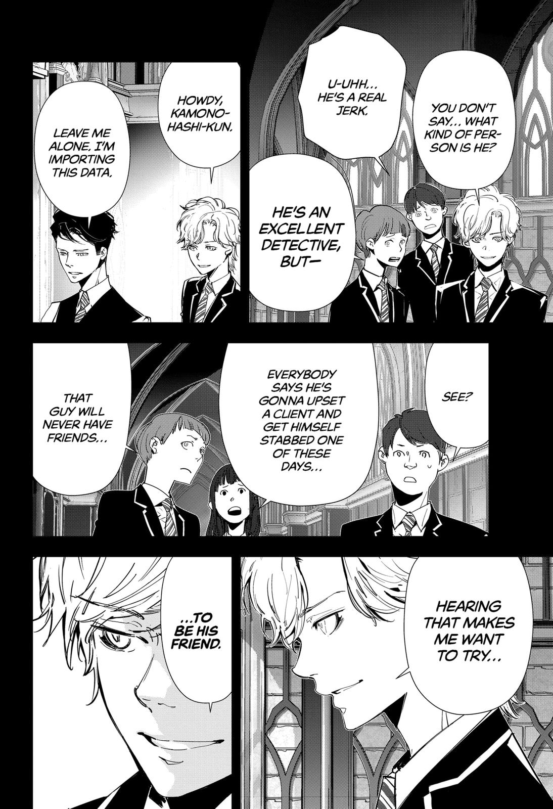 Kamonohashi Ron no Kindan Suiri Chapter 74 page 10 - Chapter 74