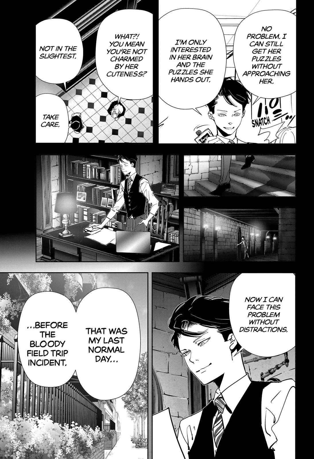 Kamonohashi Ron no Kindan Suiri Chapter 74 page 13 - Chapter 74