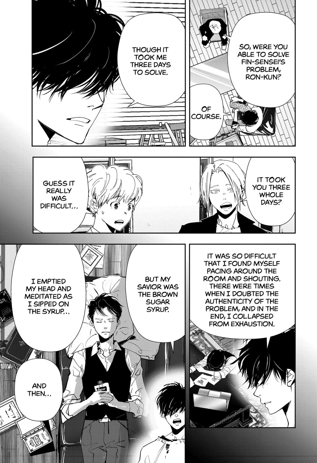 Kamonohashi Ron no Kindan Suiri Chapter 74 page 15 - Chapter 74