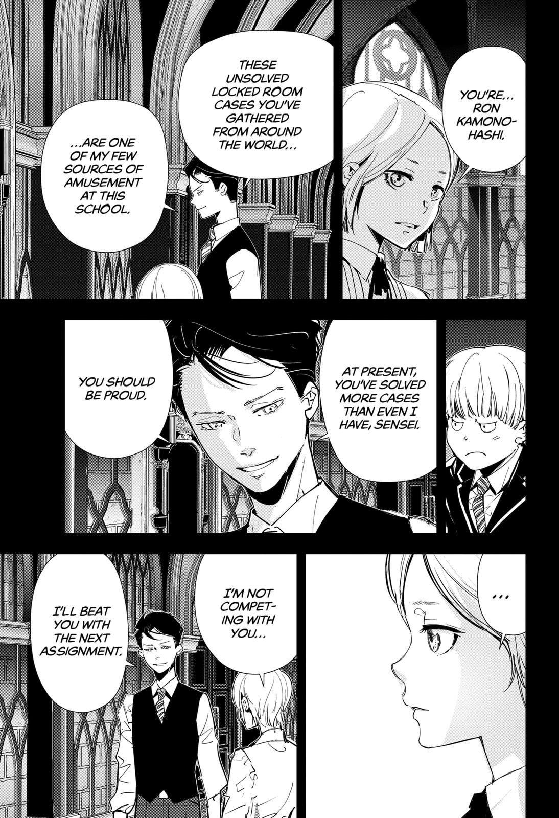 Kamonohashi Ron no Kindan Suiri Chapter 74 page 7 - Chapter 74