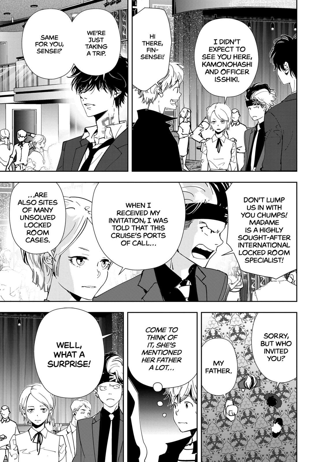 Kamonohashi Ron no Kindan Suiri Chapter 77 page 5 - Chapter 77
