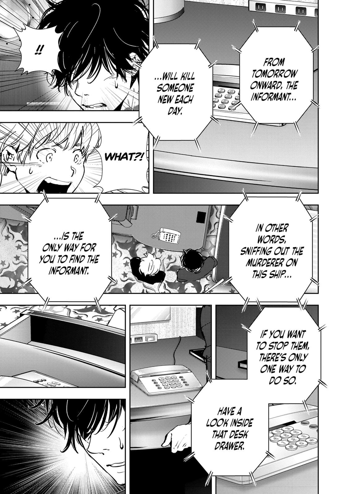 Kamonohashi Ron no Kindan Suiri Chapter 78 page 15 - Chapter 78
