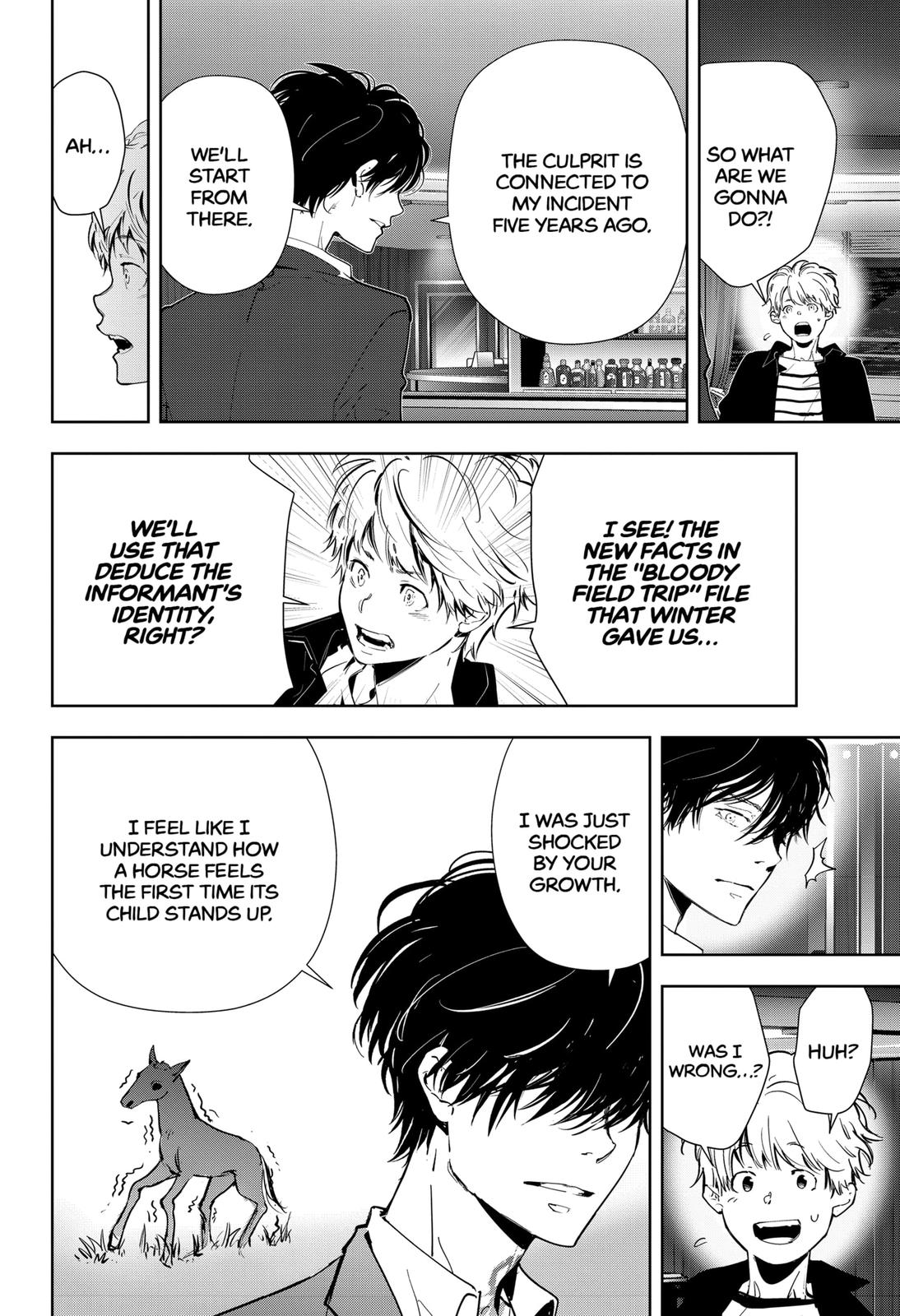 Kamonohashi Ron no Kindan Suiri Chapter 79 page 13 - Chapter 79