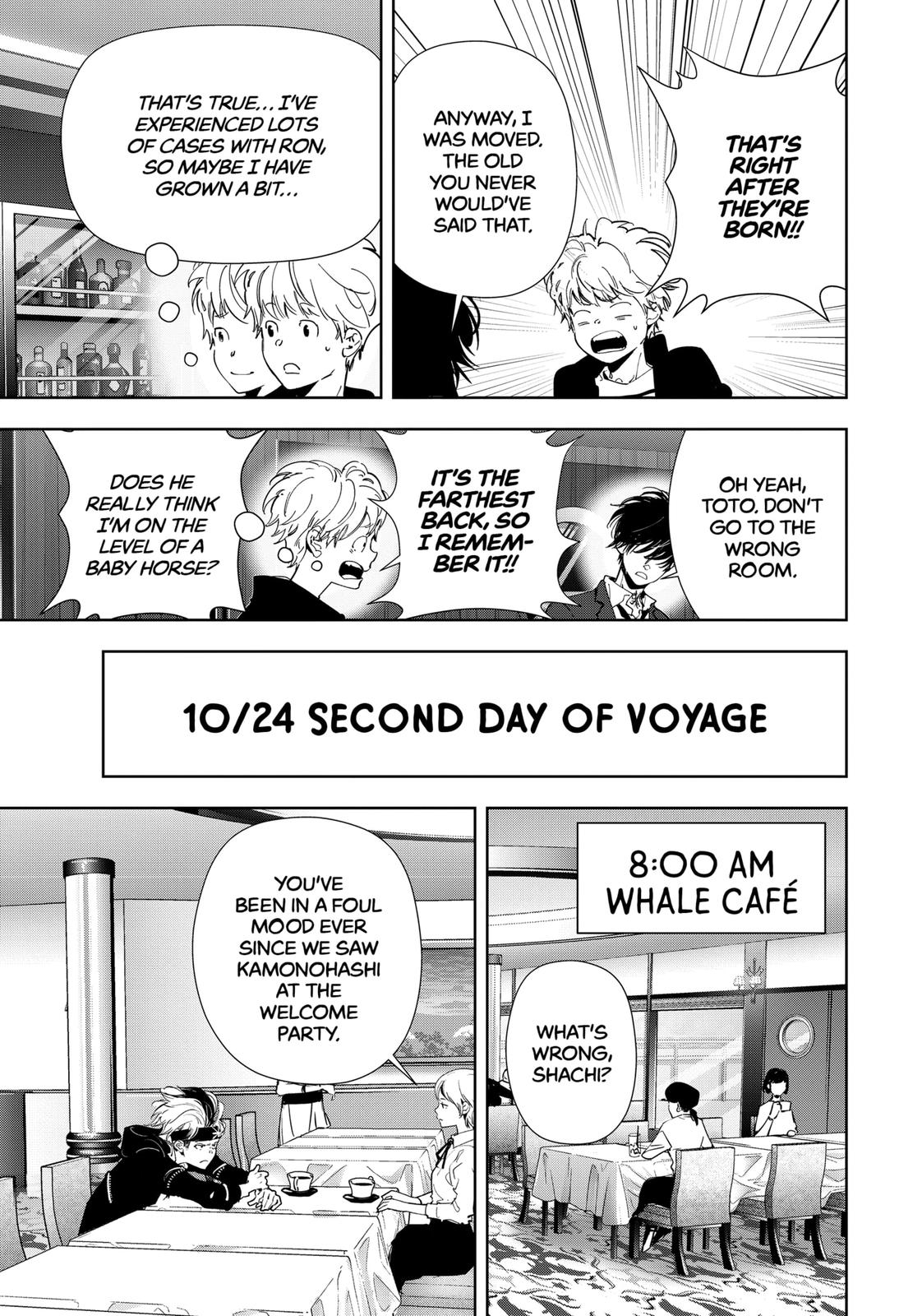 Kamonohashi Ron no Kindan Suiri Chapter 79 page 14 - Chapter 79