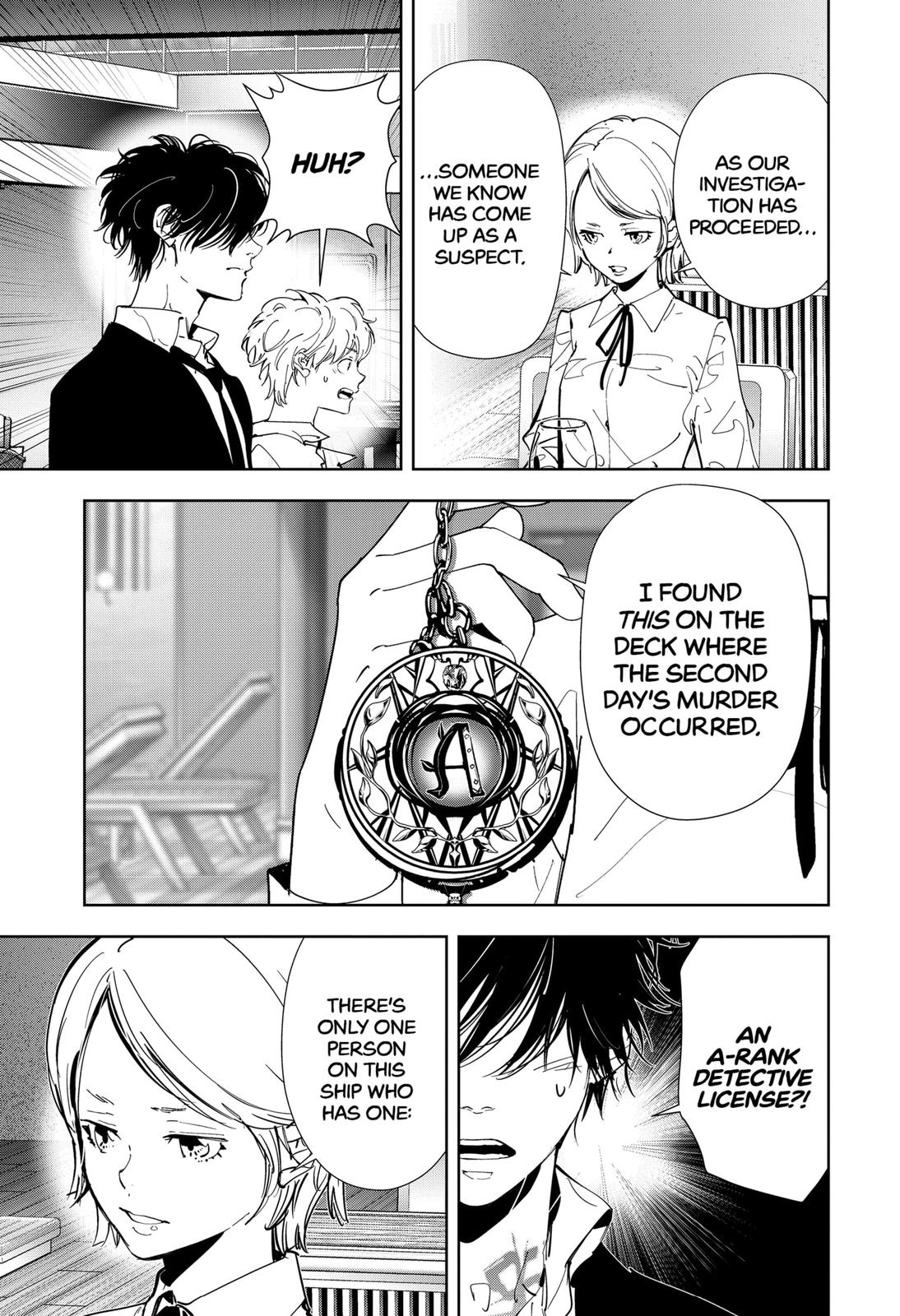 Kamonohashi Ron no Kindan Suiri Chapter 81 page 13 - Chapter 81