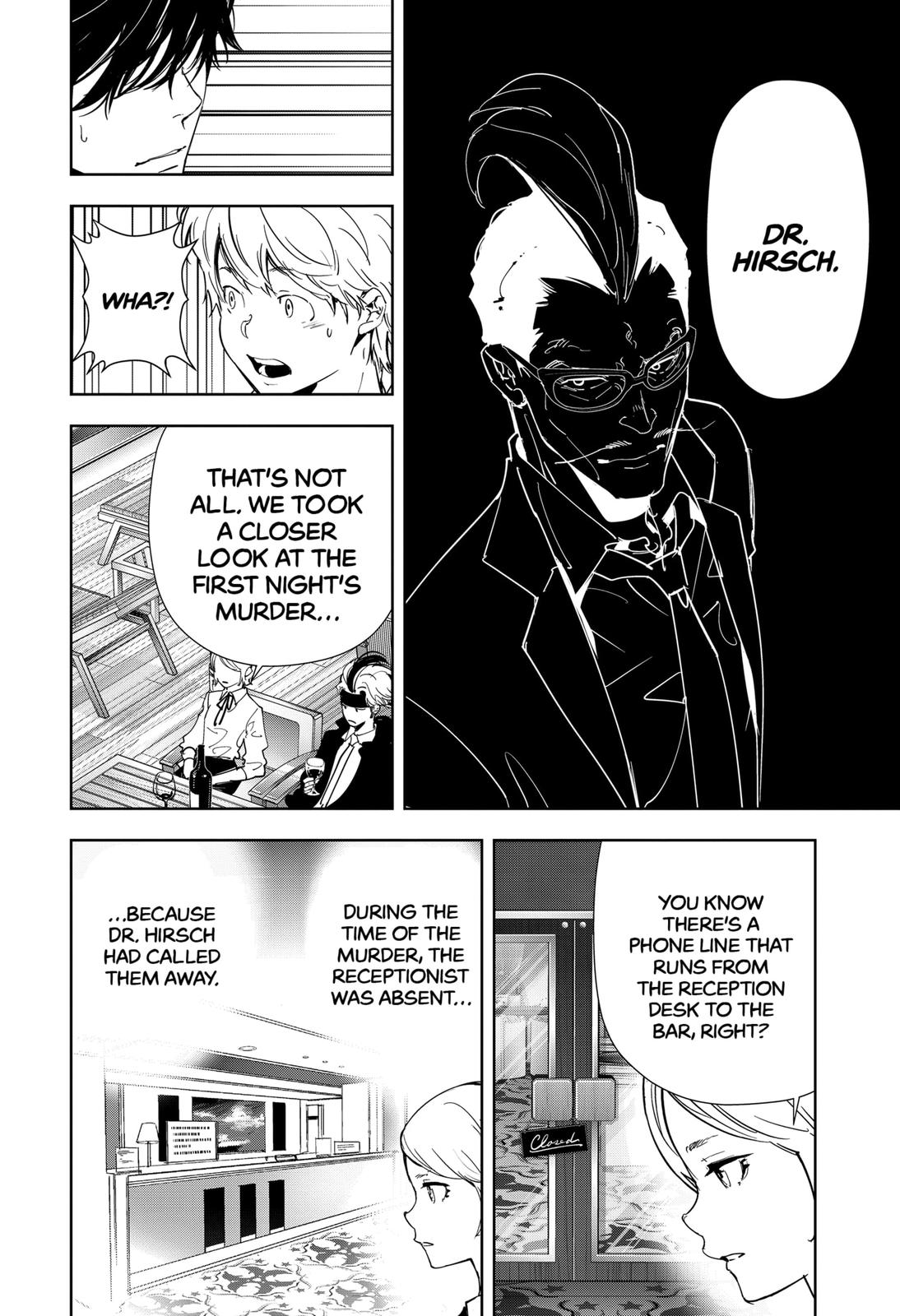 Kamonohashi Ron no Kindan Suiri Chapter 81 page 14 - Chapter 81