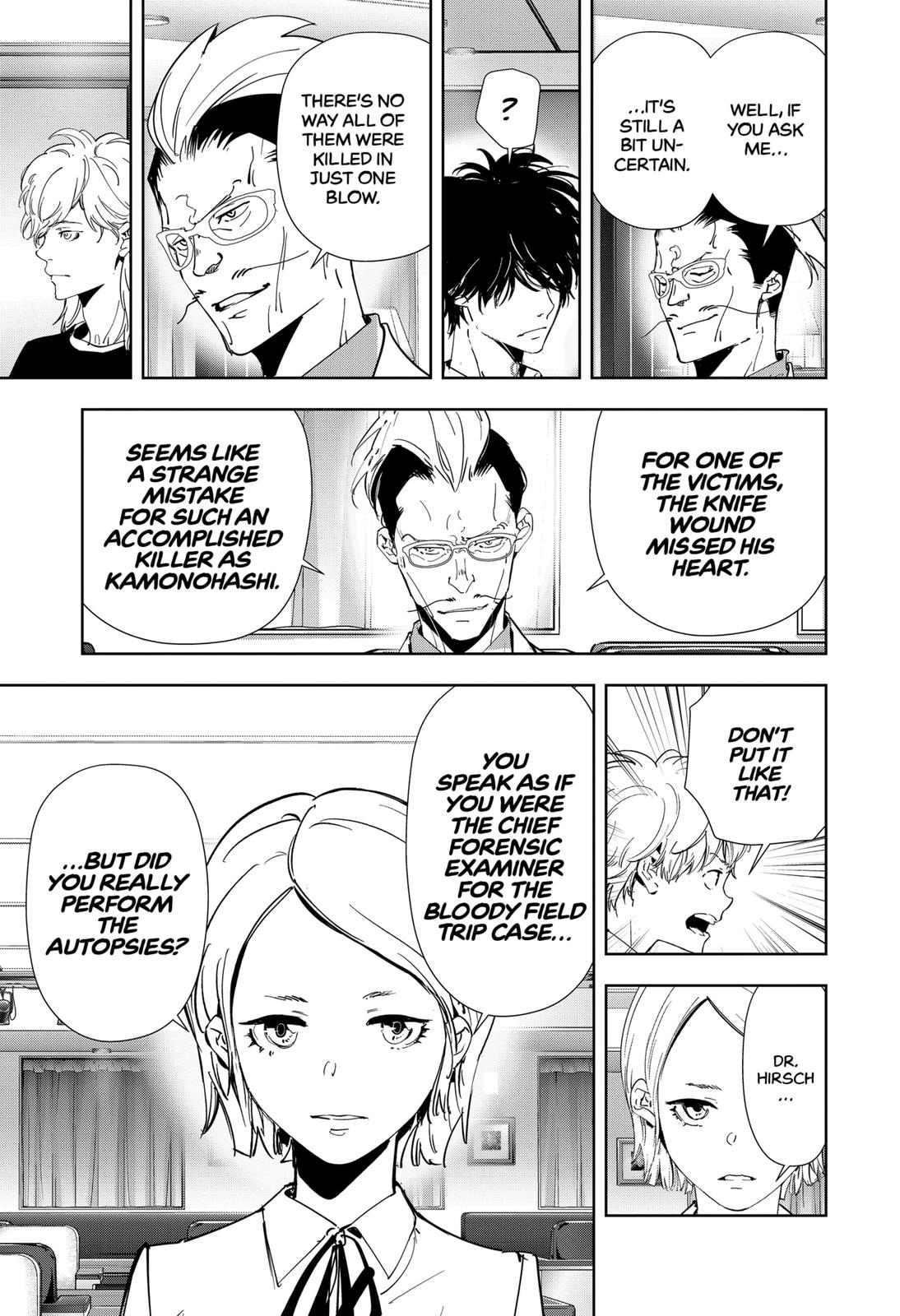 Kamonohashi Ron no Kindan Suiri Chapter 83 page 11 - Chapter 83