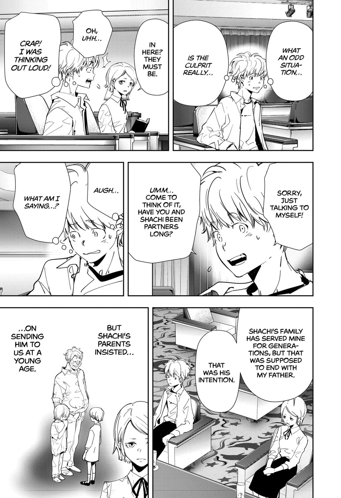 Kamonohashi Ron no Kindan Suiri Chapter 83 page 13 - Chapter 83