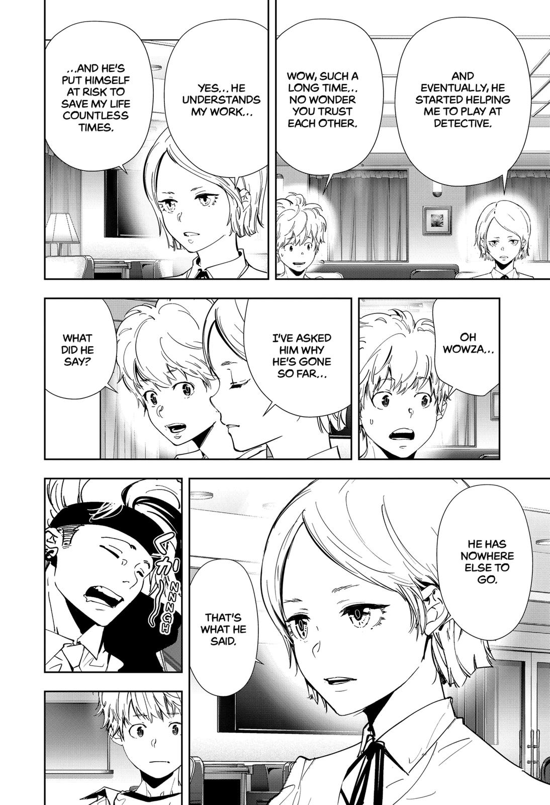 Kamonohashi Ron no Kindan Suiri Chapter 83 page 14 - Chapter 83