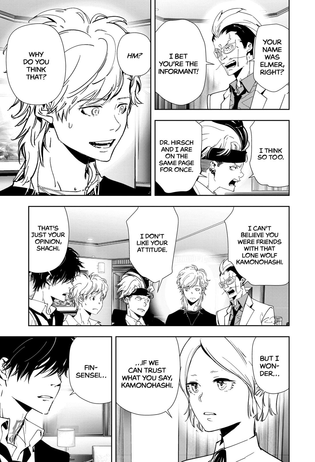 Kamonohashi Ron no Kindan Suiri Chapter 83 page 5 - Chapter 83