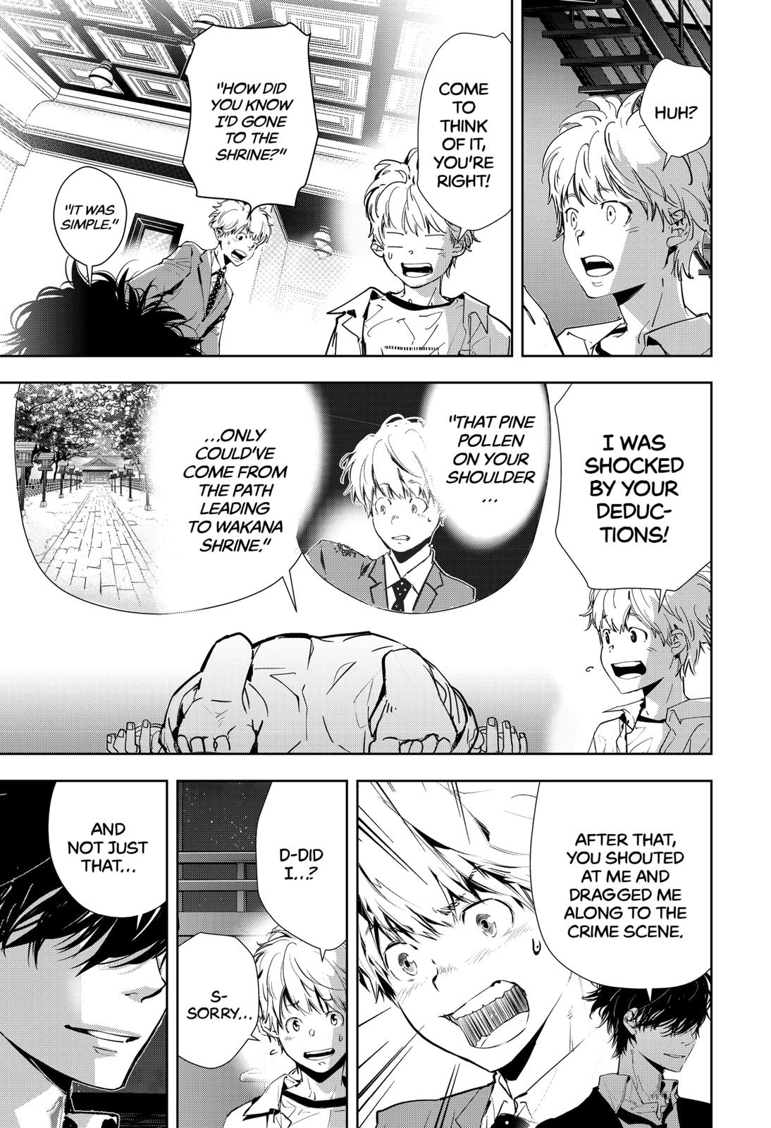 Kamonohashi Ron no Kindan Suiri Chapter 85 page 16 - Chapter 85