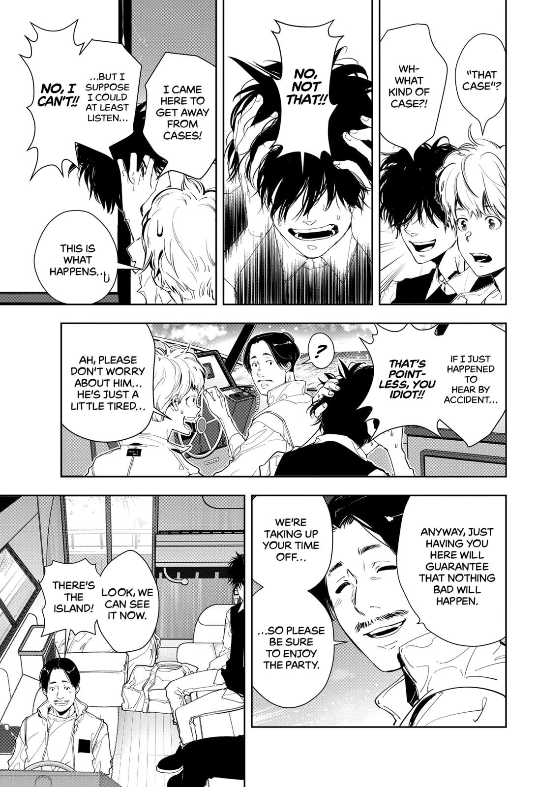 Kamonohashi Ron no Kindan Suiri Chapter 9 page 5 - Chapter 9