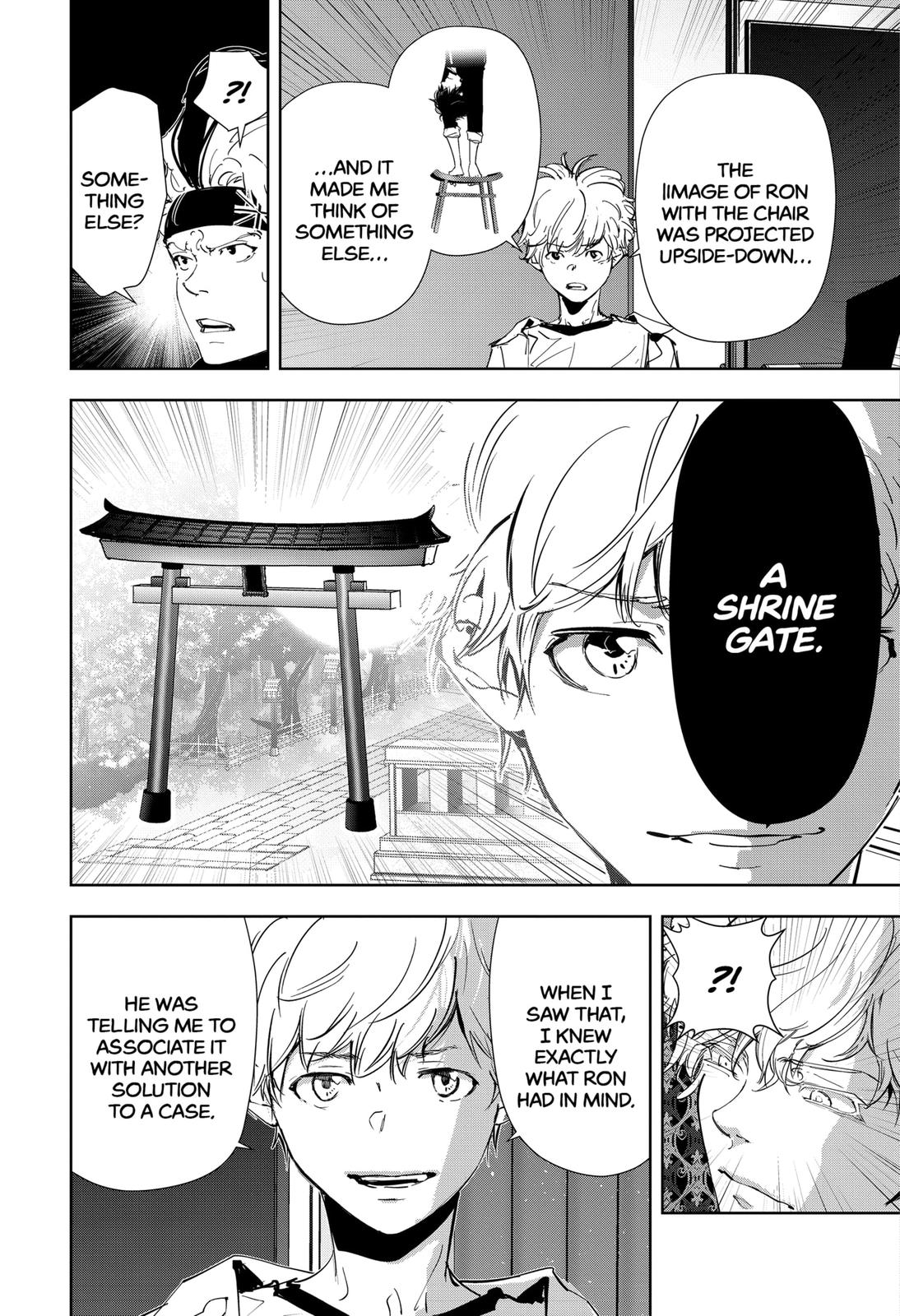 Kamonohashi Ron no Kindan Suiri Chapter 90 page 19 - Chapter 90