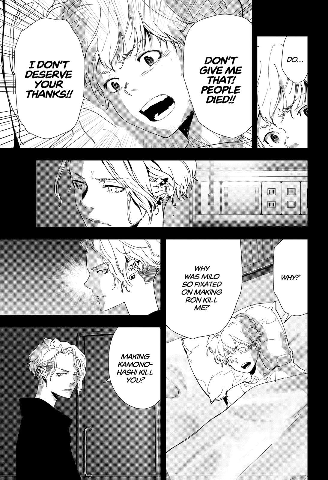 Kamonohashi Ron no Kindan Suiri Chapter 95 page 11 - Chapter 95
