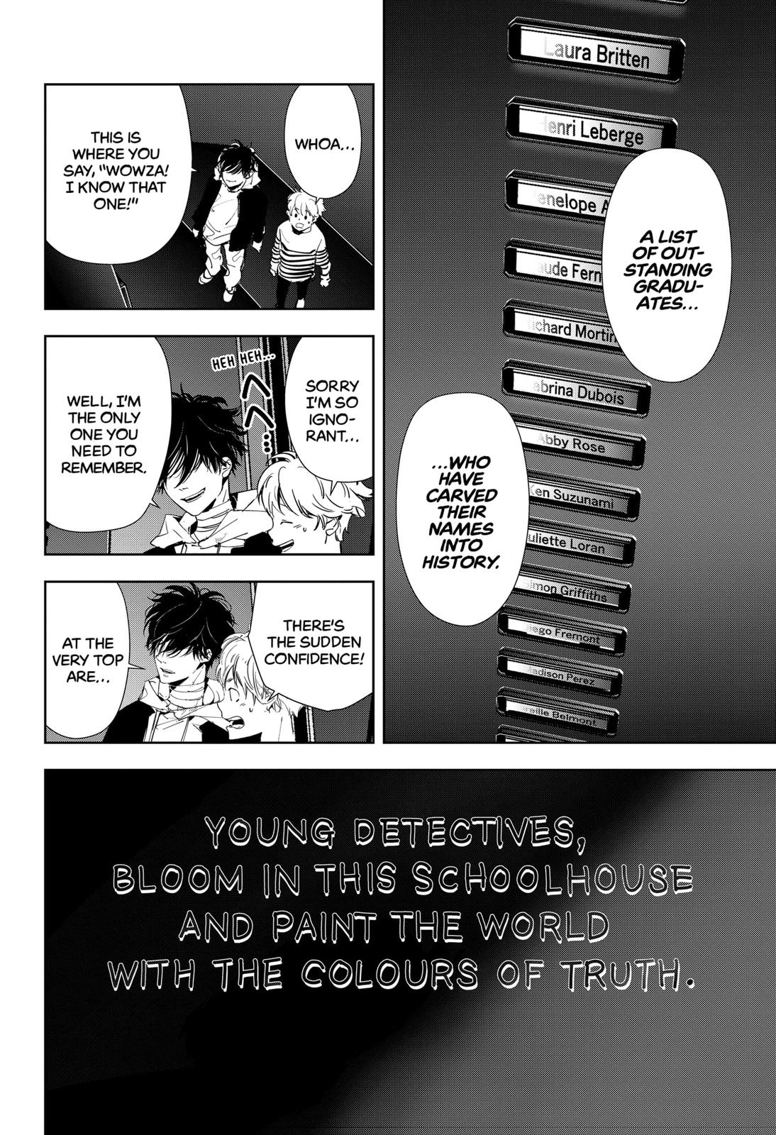 Kamonohashi Ron no Kindan Suiri Chapter 98 page 14 - Chapter 98