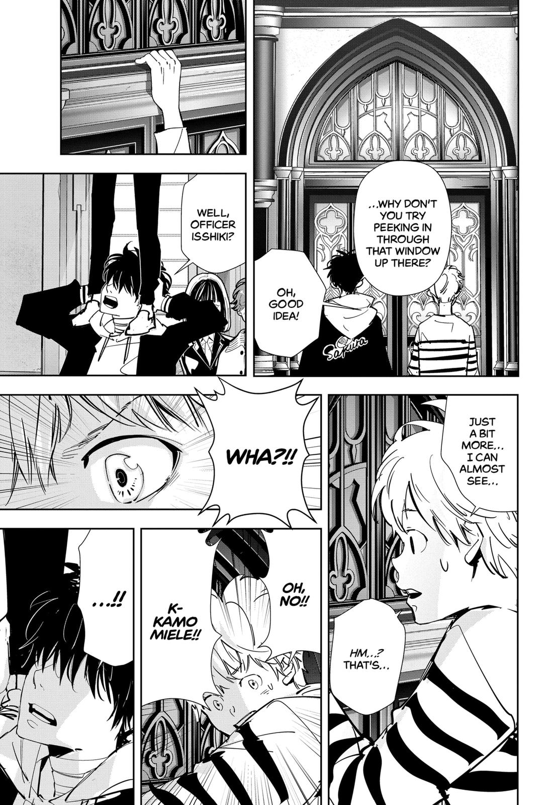 Kamonohashi Ron no Kindan Suiri Chapter 98 page 17 - Chapter 98
