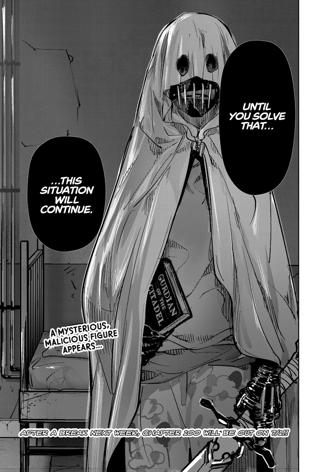 Kamonohashi Ron no Kindan Suiri Chapter 99 page 23 - Chapter 99