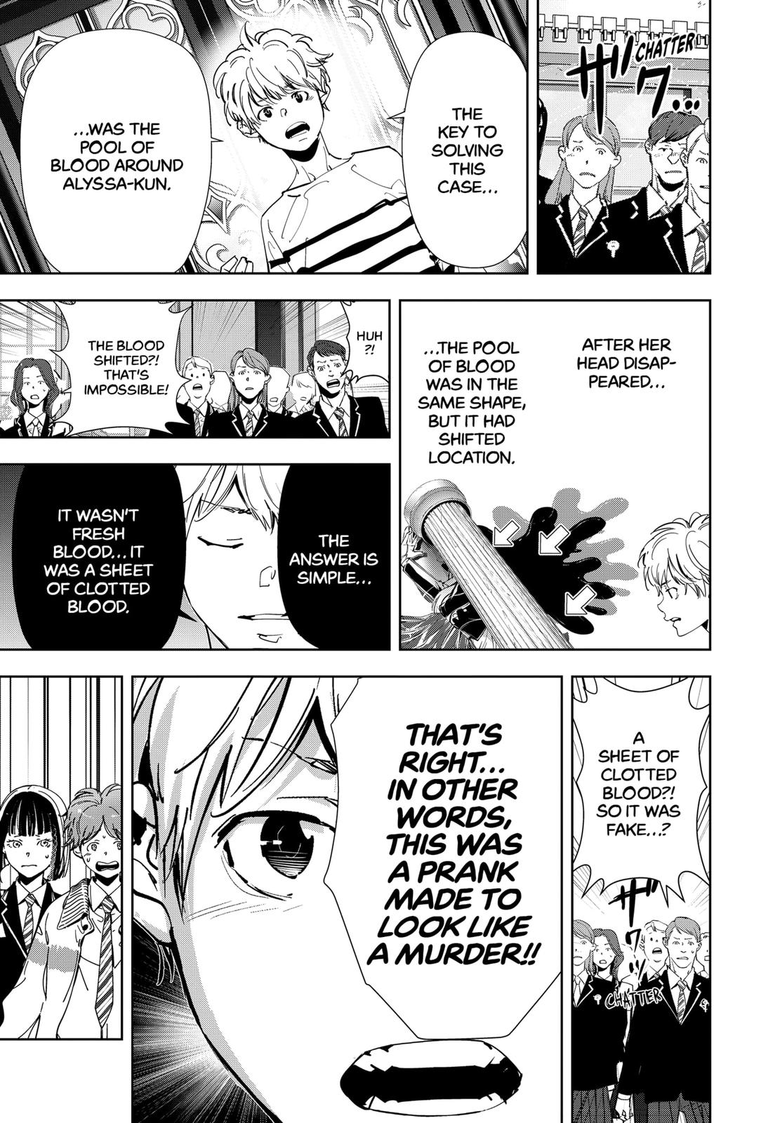 Kamonohashi Ron no Kindan Suiri Chapter 99 page 9 - Chapter 99