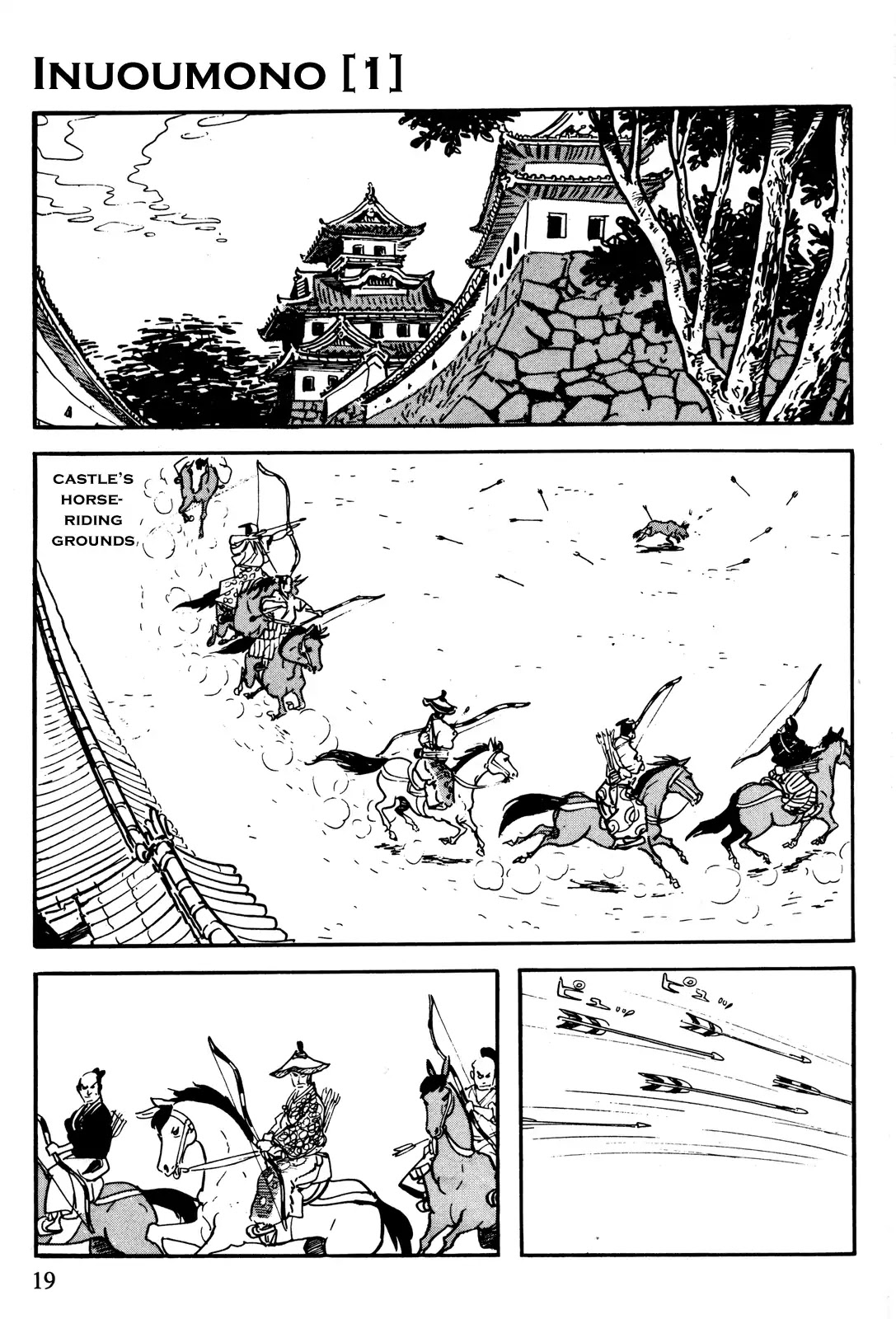 Kamui-Den Chapter 3 page 1 - Chapter 3: Inuoumono